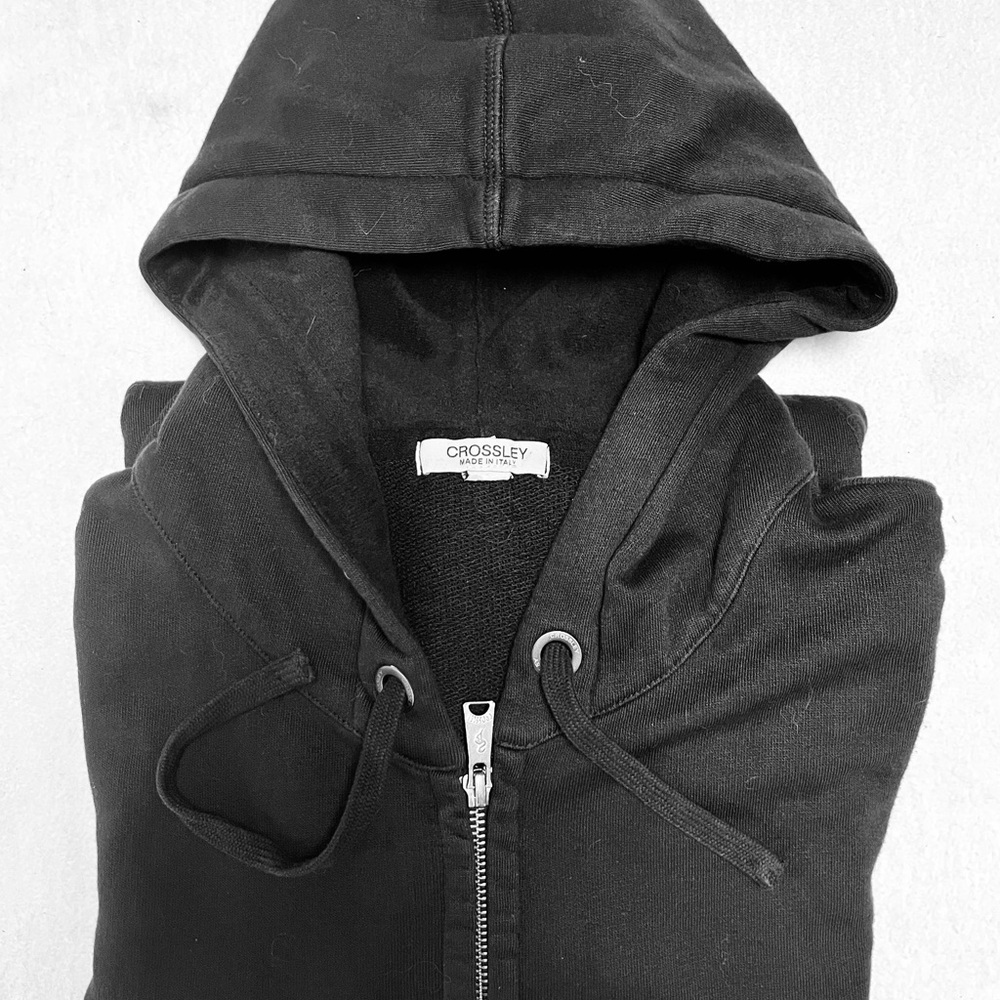 Men’s Crossley Black Hoodie Jacket